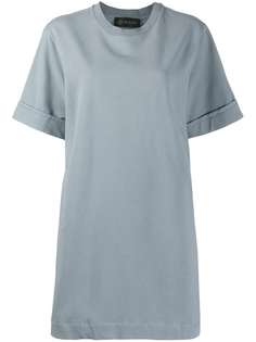 Mr & Mrs Italy pleated jersey mini dress