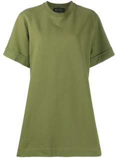 Mr & Mrs Italy pleated jersey mini dress