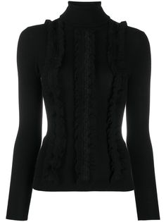 RedValentino джемпер с кружевными вставками