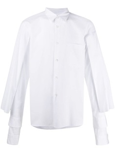 Comme Des Garçons Homme Plus рубашка с длинными рукавами
