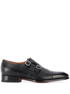 Santoni туфли с пряжками