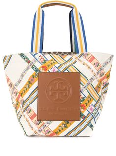 Tory Burch парусиновая сумка-тоут Gracie