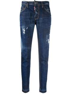 Dsquared2 джинсы кроя слим с эффектом потертости