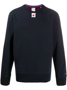 Champion толстовка с нашивкой-логотипом