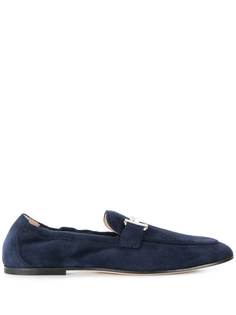 Tods лоферы с миндалевидным носком Tod`S