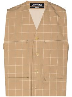Jacquemus широкие брюки карго Le Quadri