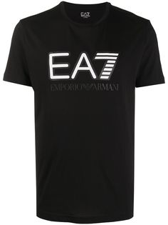 Ea7 Emporio Armani футболка с логотипом