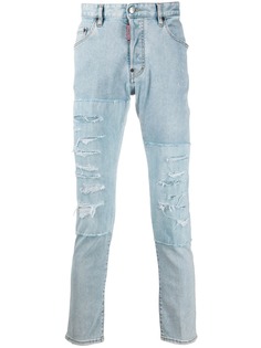 Dsquared2 джинсы с прорезями
