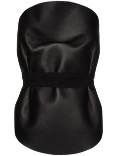MM6 Maison Margiela топ с открытой спиной и завязками
