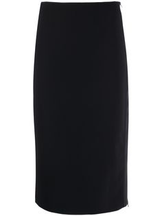 Emporio Armani юбка-карандаш длины миди со вставками