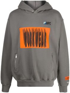 Heron Preston худи с принтом