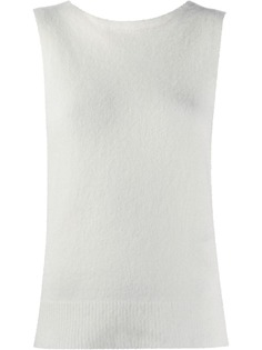 Jil Sander трикотажный топ без рукавов