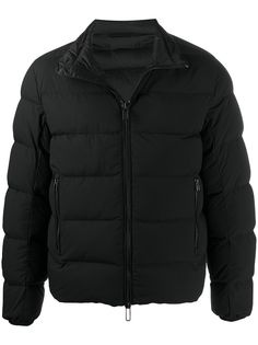 Emporio Armani пуховик с длинными рукавами