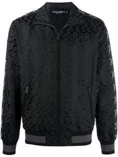 Dolce & Gabbana куртка на молнии с логотипом