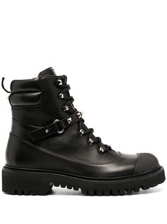 Valentino Garavani ботинки Valentino Garavani Rockstud в стиле милитари