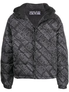 Versace Jeans Couture куртка с логотипом и длинными рукавами