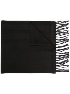 Canali шарф с вышитым логотипом