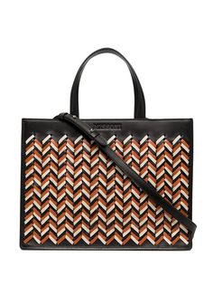 Missoni плетеная сумка-тоут с верхними ручками