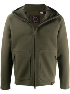 Aspesi куртка на молнии с капюшоном
