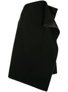 Sacai юбка миди асимметричного кроя