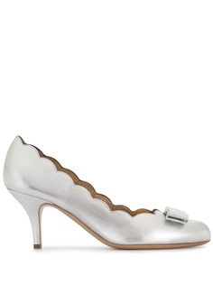 Salvatore Ferragamo туфли-лодочки Vara Bow с фестонами