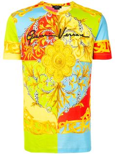Versace футболка с принтом Summer Capsule