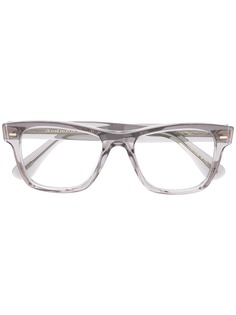 Oliver Peoples очки в прозрачной квадратной оправе