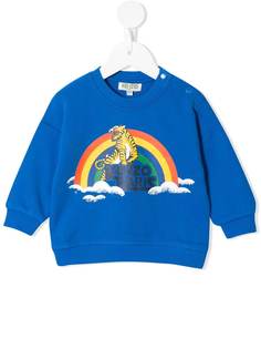 Kenzo Kids толстовка с принтом
