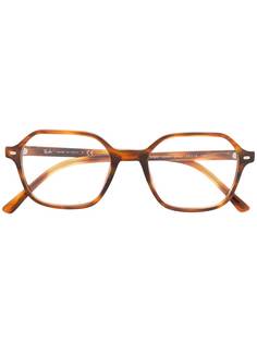 Ray-Ban очки в квадратной оправе черепаховой расцветки