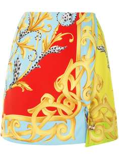 Versace юбка с узором Barocco