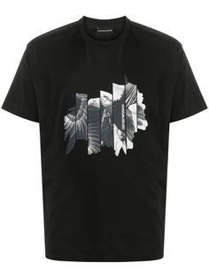 Emporio Armani футболка с графичным принтом