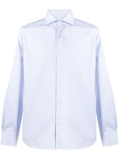 Corneliani поплиновая рубашка