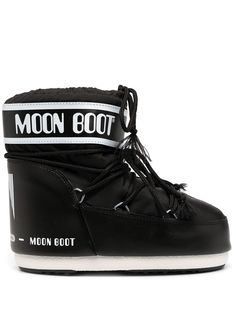 Moon Boot зимние ботинки Glance на плоской подошве