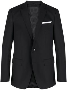 BOSS однобортный пиджак Hutsons