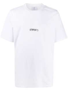 Vetements футболка с логотипом