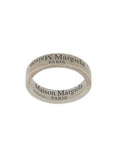 Maison Margiela кольцо с гравировкой логотипа