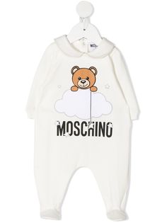Moschino Kids комбинезон для новорожденного Cloud Bear