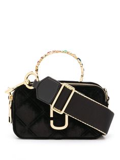 Marc Jacobs бархатная сумка-тоут The Snapshot