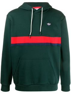 adidas худи с контрастной полоской