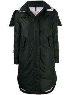 Moncler пуховик с логотипом