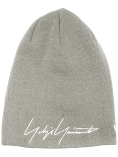 Yohji Yamamoto шапка бини с вышивкой