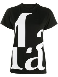 Maison Margiela футболка Marg с круглым вырезом