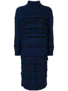 Coohem твидовое платье миди