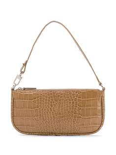 BY FAR сумка-тоут Rachel с тиснением под кожу крокодила