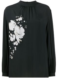 Boutique Moschino топ с цветочным принтом