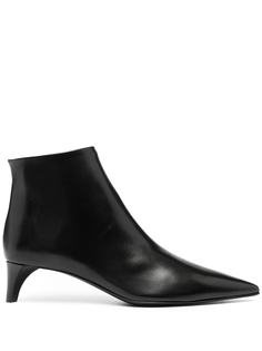 Jil Sander ботильоны на низком каблуке