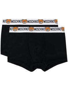Moschino комплект боксеров Teddy с логотипом