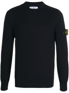 Stone Island джемпер с нашивкой-логотипом