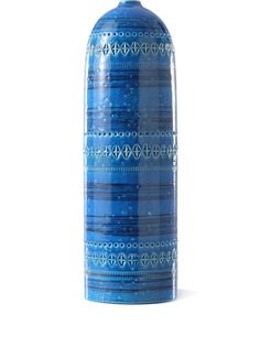 BITOSSI CERAMICHE Rimini Blu cylindrical vase (36cm)