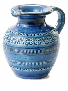 BITOSSI CERAMICHE Rimini Blu jug vase (12cm)